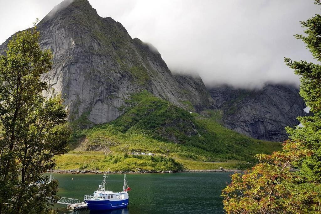 Cozy House By The Fjord In The Heart Of Lofoten راين المظهر الخارجي الصورة